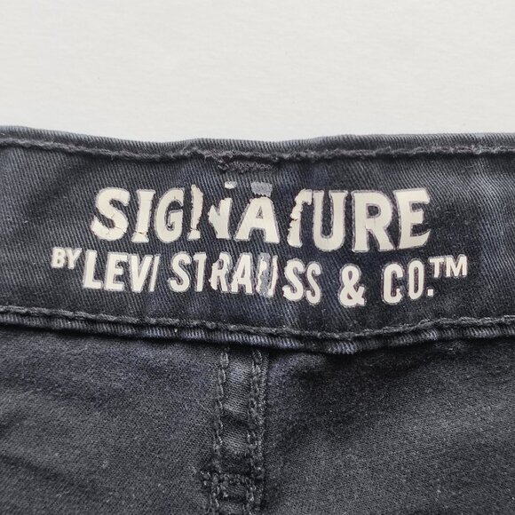Signature by Levi Strauss jeans S67 Athletic black men's size  W34 / L32 - Picture 6 of 12